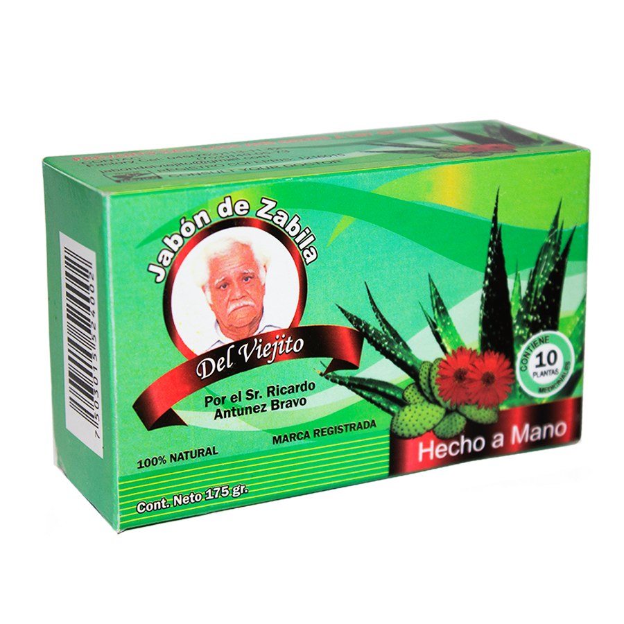 Jabón de Zabila; 175g; el viejito