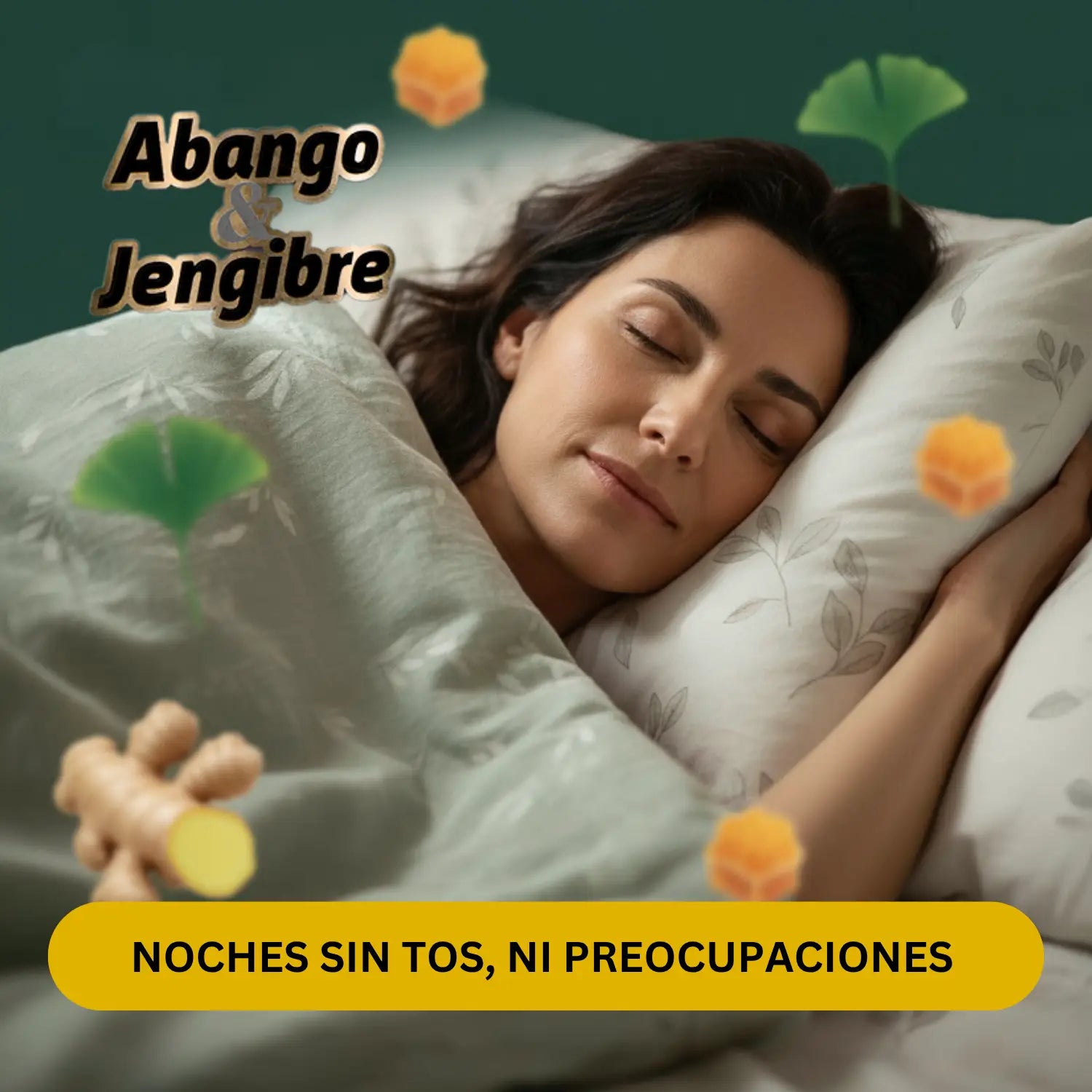Jarabe Abango y Jengibre; 240 ml, Cosmo Natural.