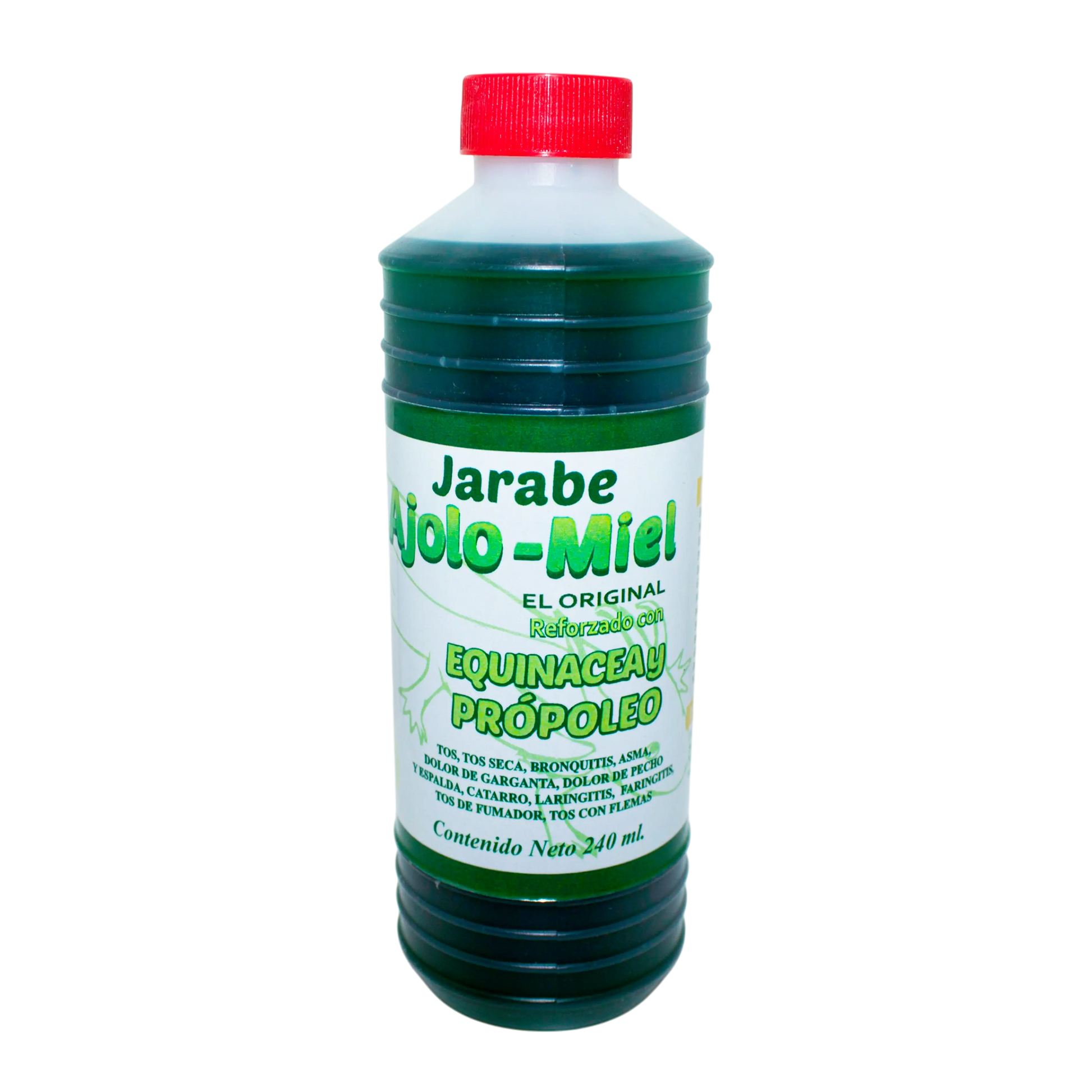 Jarabe Ajolo- Miel; 240ml, Jardin Botanico.