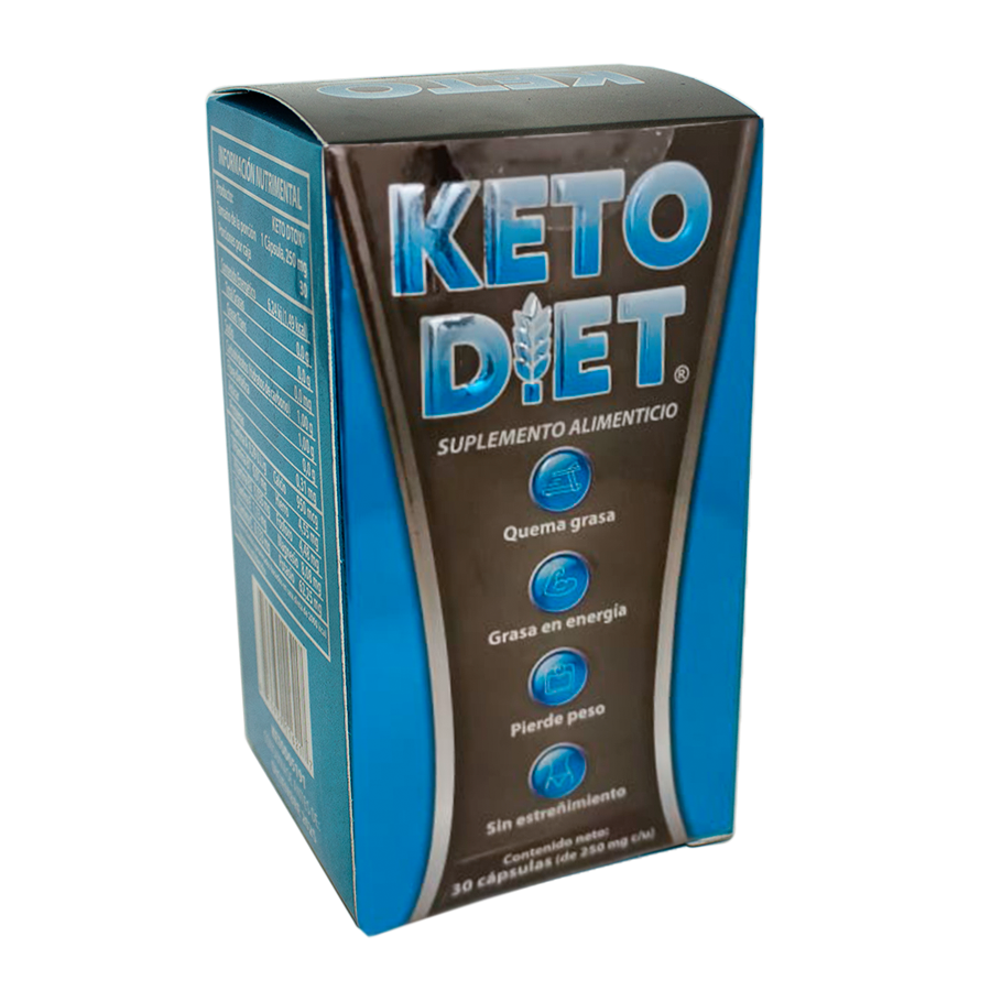 Keto Diet; 30 Capsulas, Asoc. Maya.