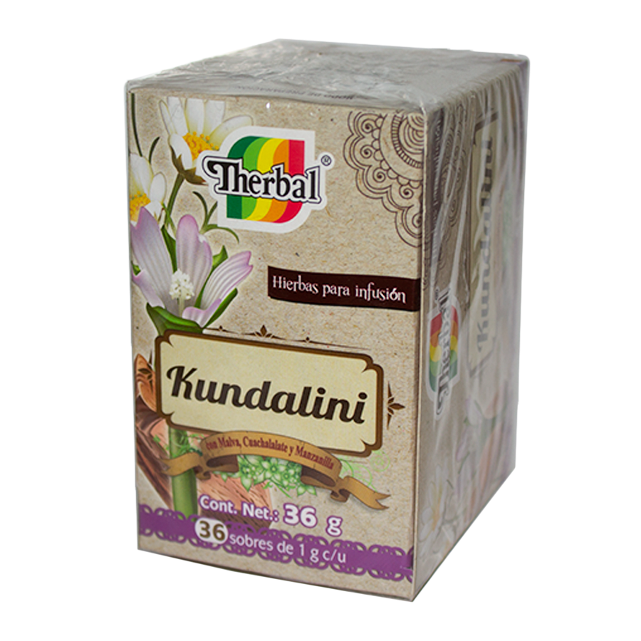 Té de Kundalini; 36 sobres de 1g; Therbal