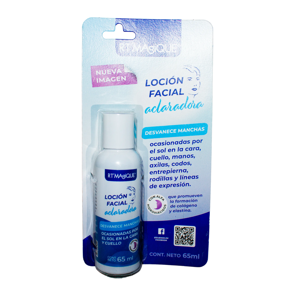 Loción Facial Aclaradora; RT Magique.