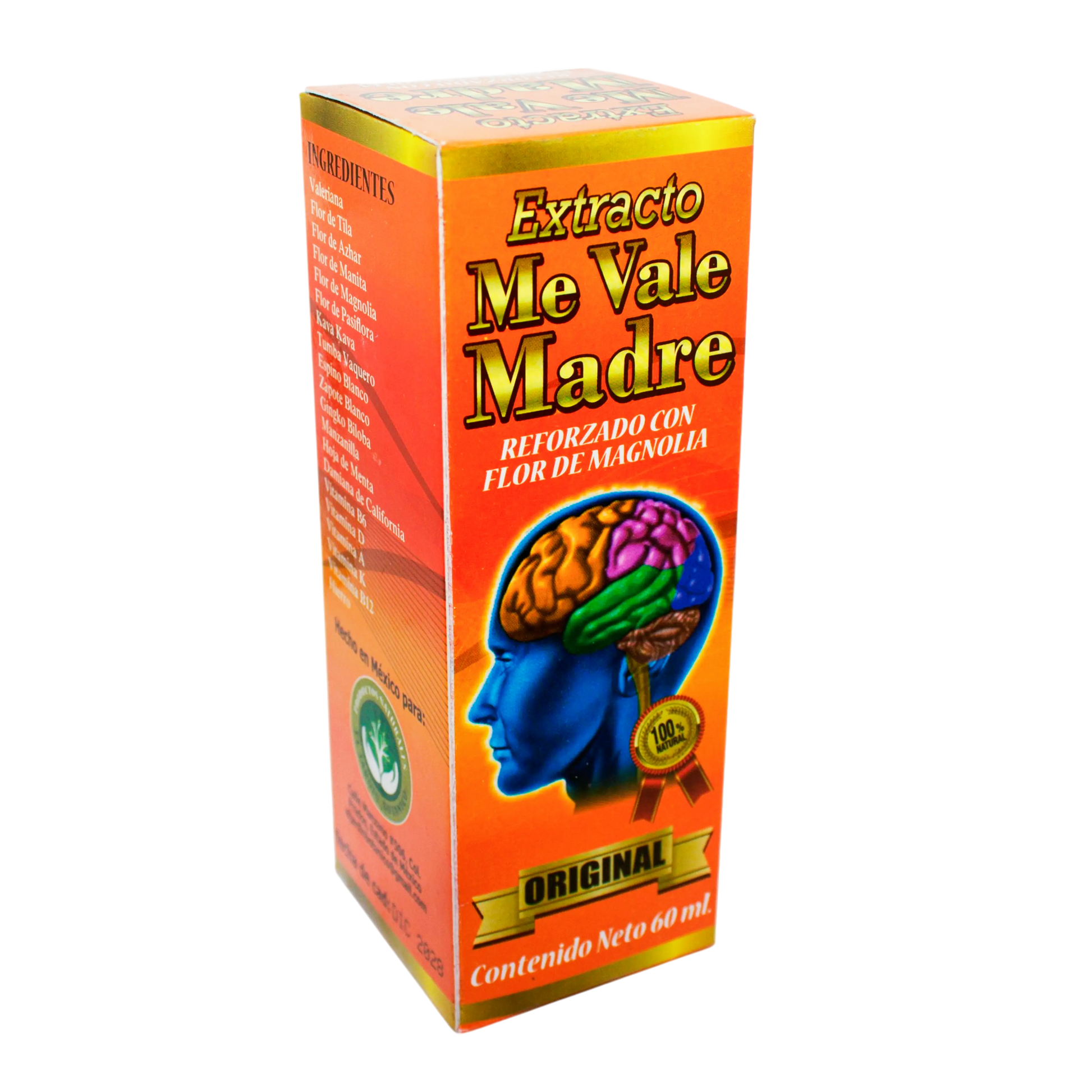 MVM Naranja; gotas 60 mL;  Jardin Botanico