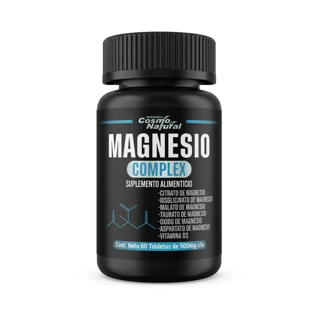 Magnesio Complex; 60 Tabletas; Cosmo Natural