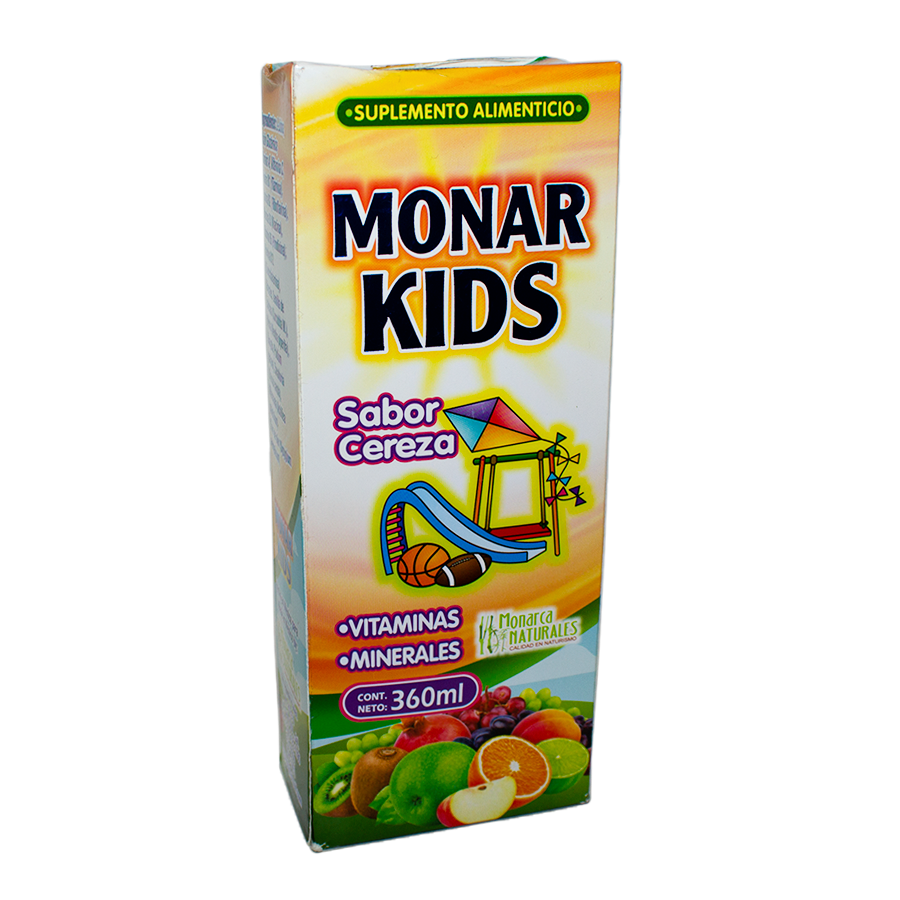 Monar Kids; 360ml, Monarca Naturales.