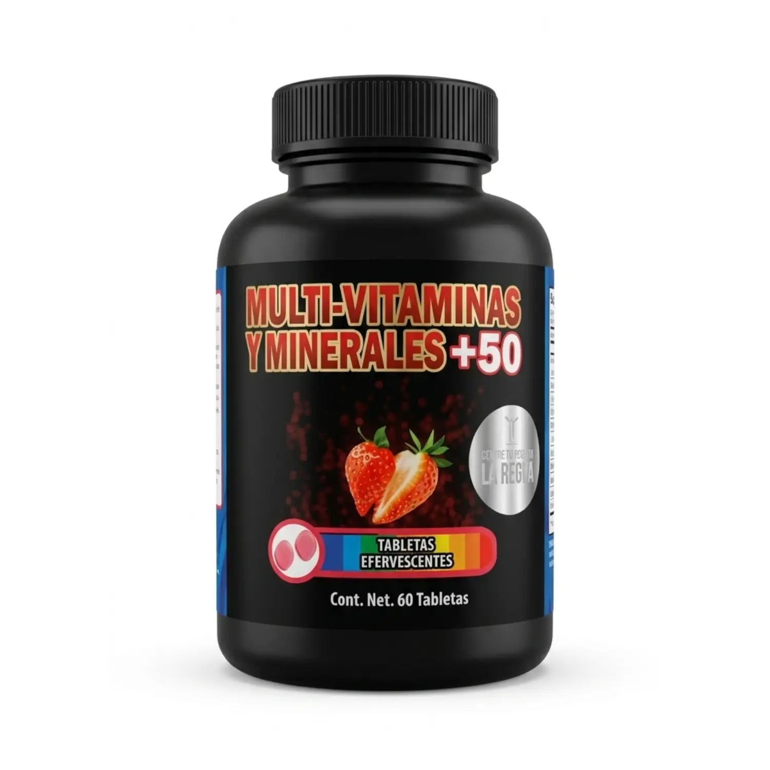 Multi- Vitaminas y Minerales +50; 60 Tabs, La Región.