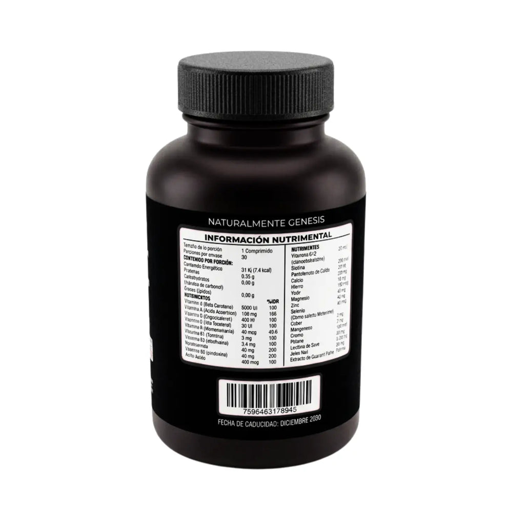 Multi- Vitaminas y Minerales +50; 60 Tabs, La Región.