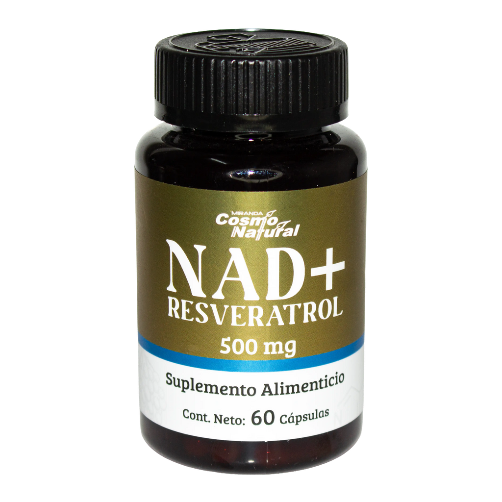 Nad + Resveratrol; 60 Cápsulas, Csomo Natura.