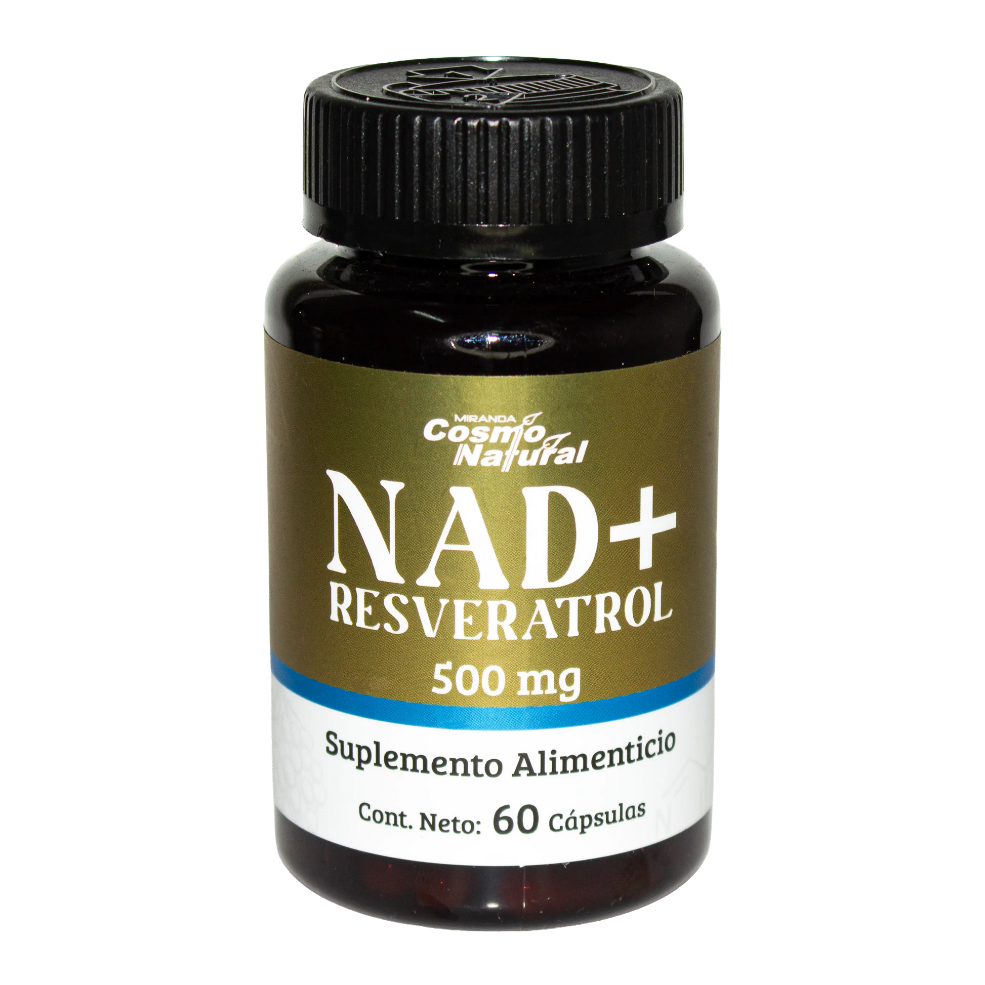 Nad + Resveratrol; 60 Cápsulas, Csomo Natura.