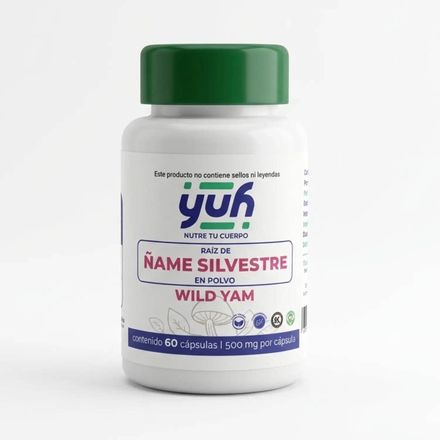 Raiz de Ñame silvestre 60 caps YUH