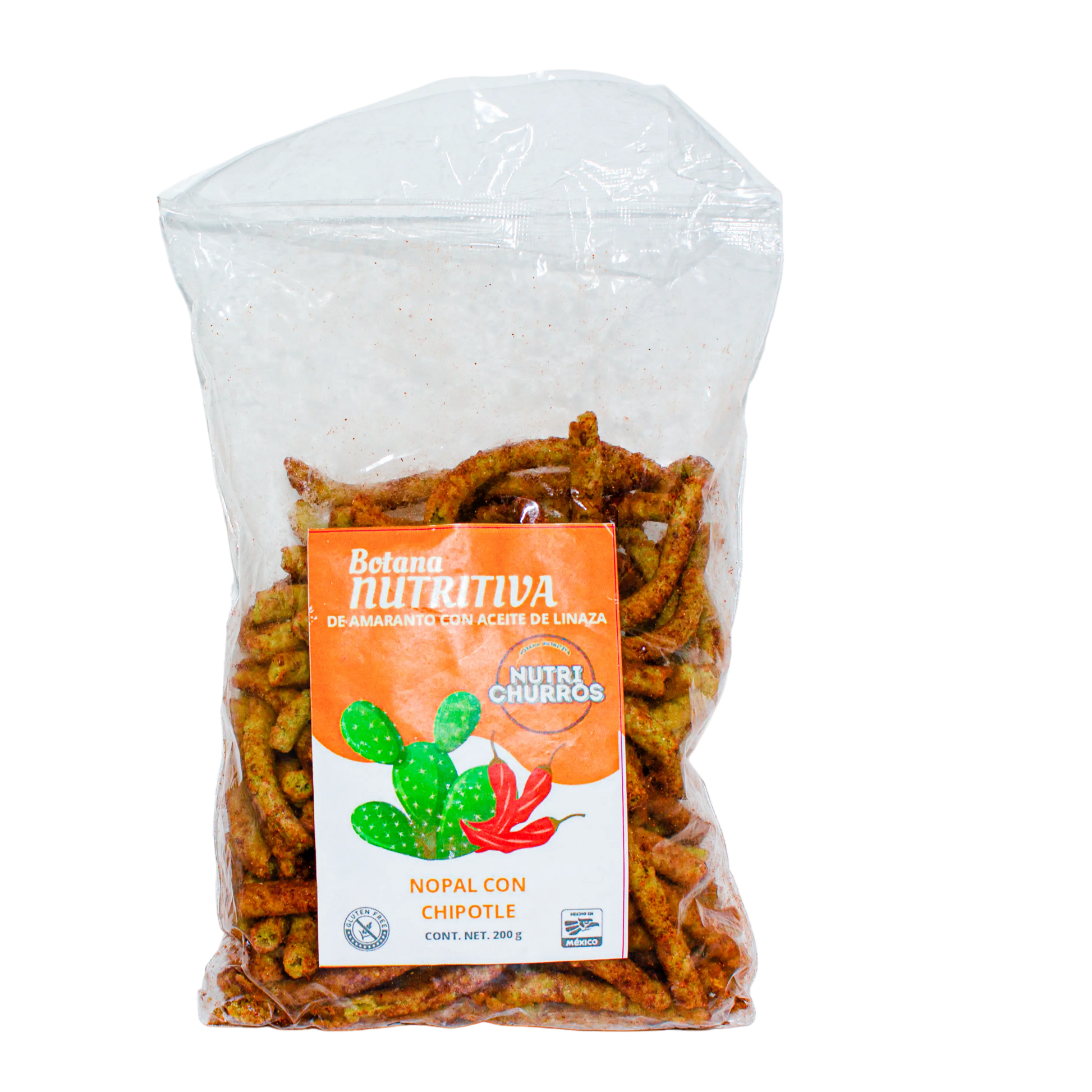 Churros; 100gr; Botana saludable