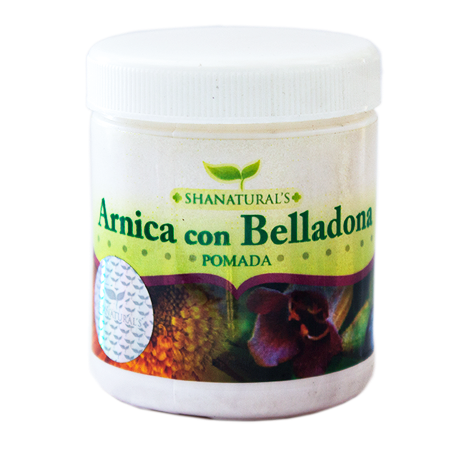 Pomada Árnica con Belladona; 80gr, Shanaturals.