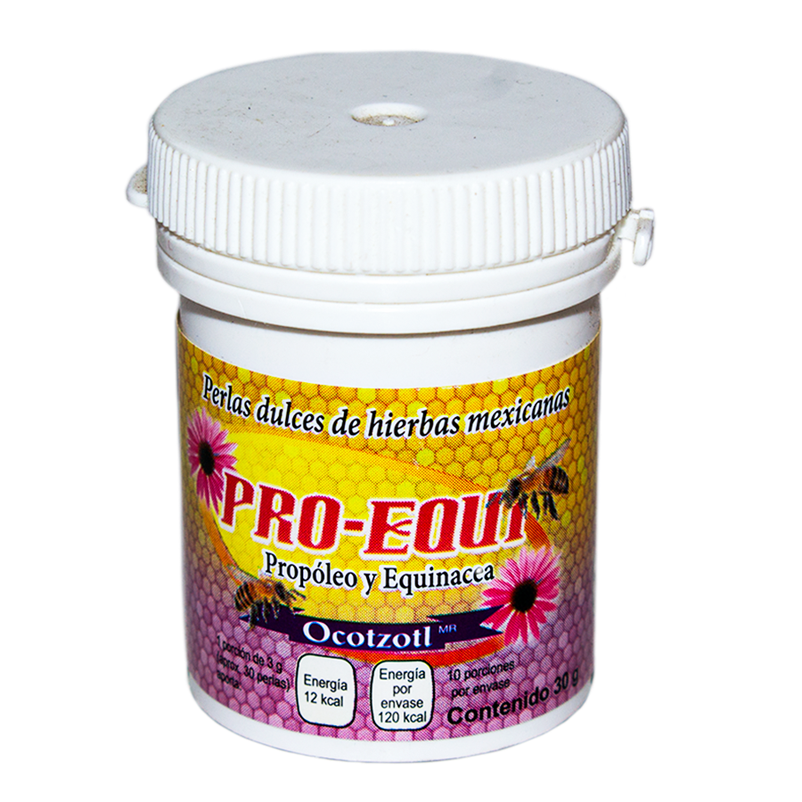 Pro-Equi  Propoleo y Equinacea; 30gr ,Ocotzotl.