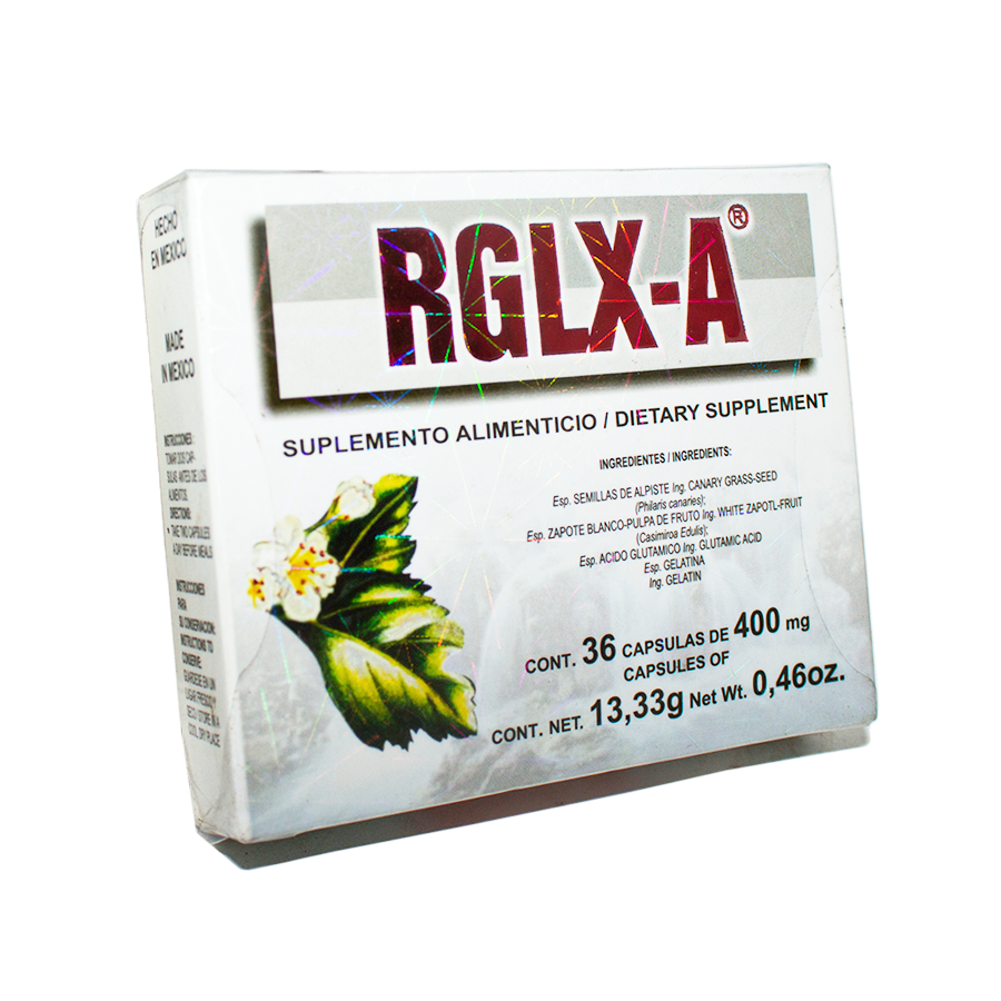 RGLX-A ; 36 Cápsulas, Huasteka.