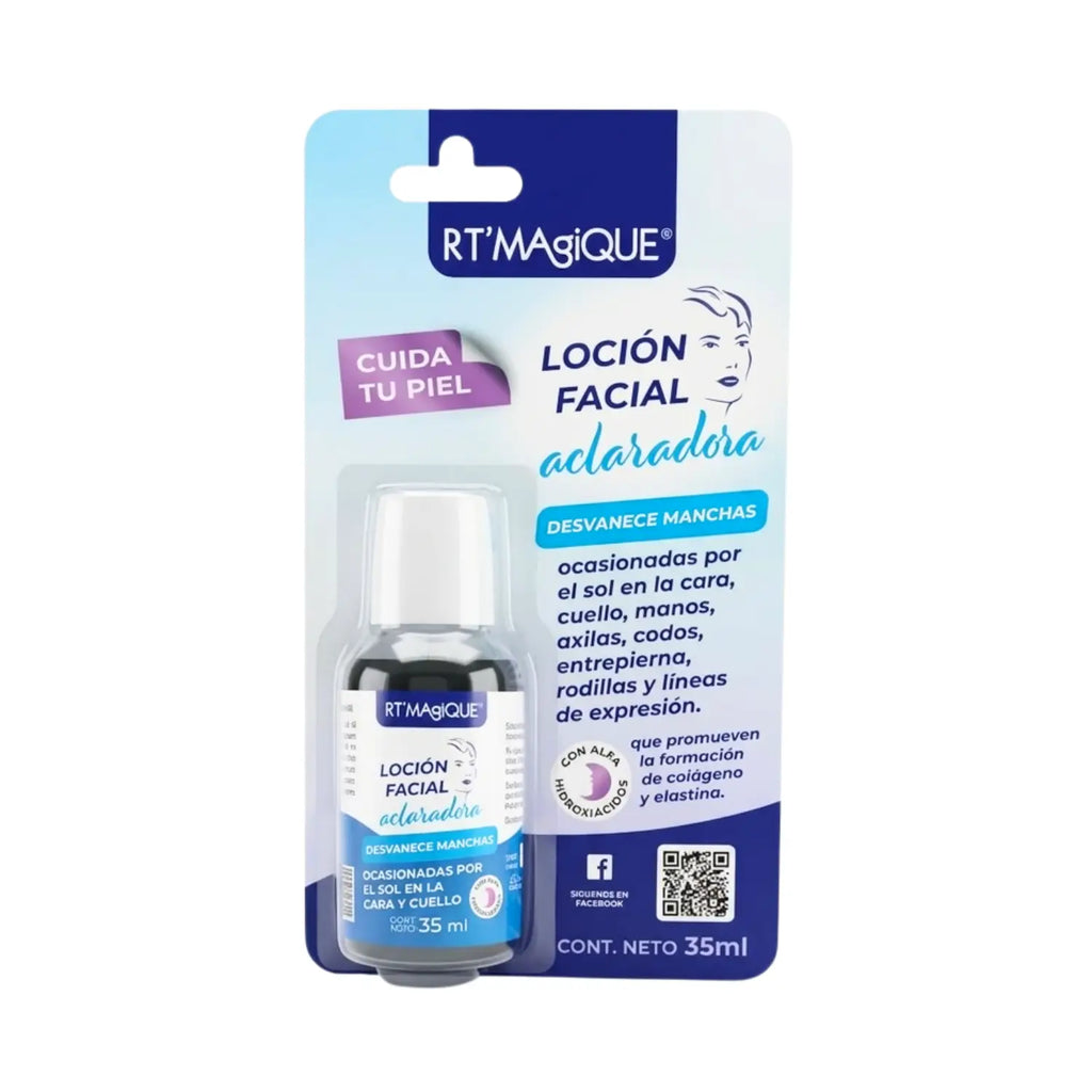 Loción Facial Aclaradora; RT Magique.
