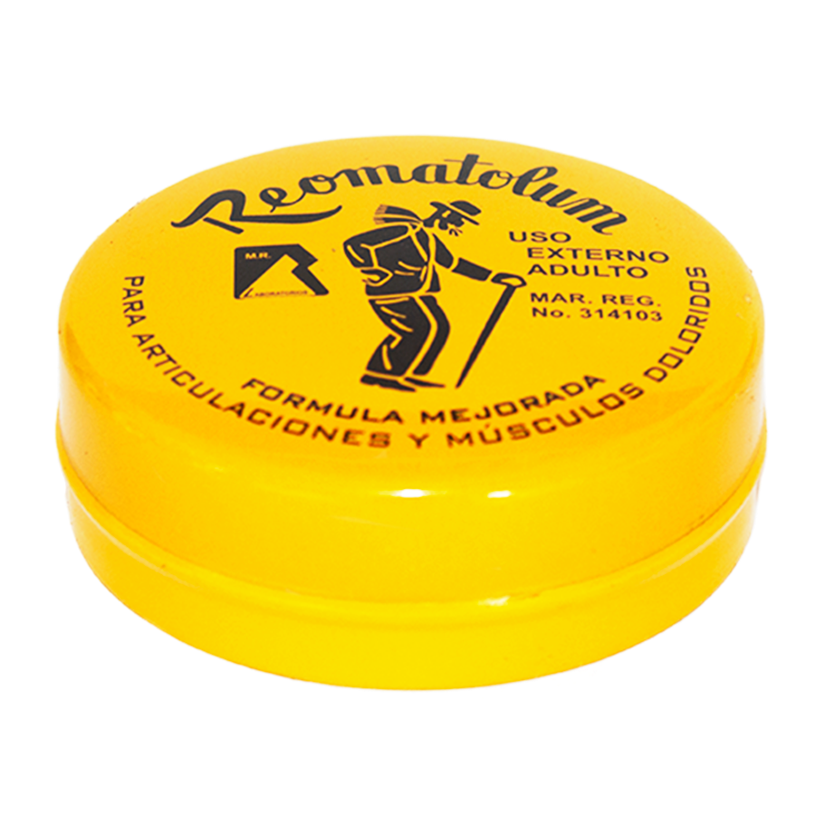 Pomada Reomatolum; 100grs, laboratorios Reomatolum.