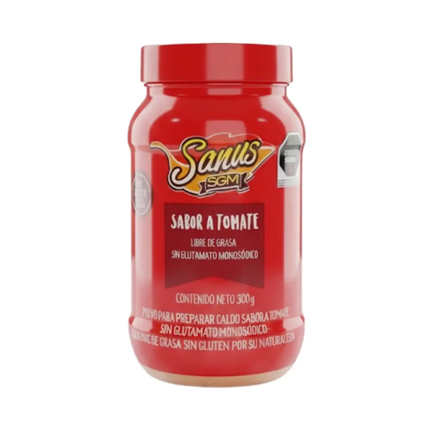 Polvo sabor a tomate ; 300g, sanus.
