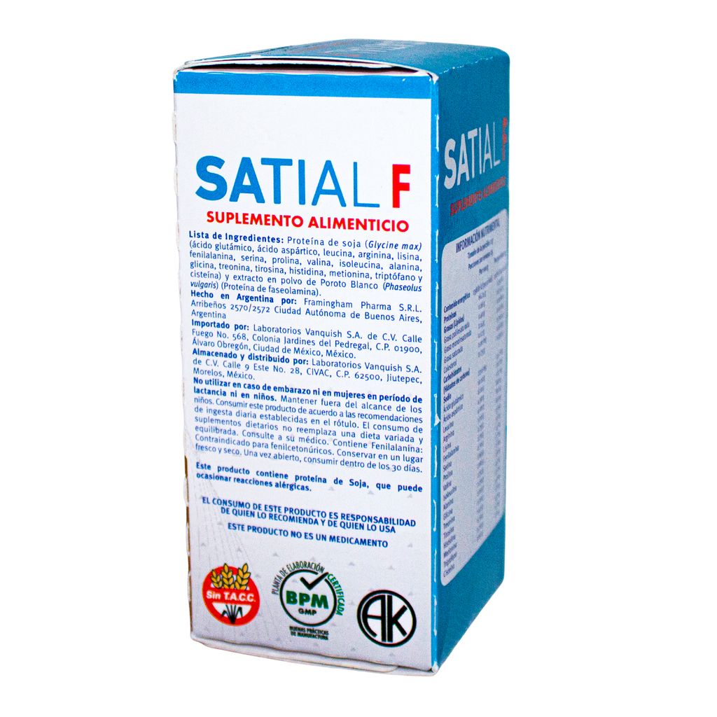 Satial F polvo 50g Vanquish
