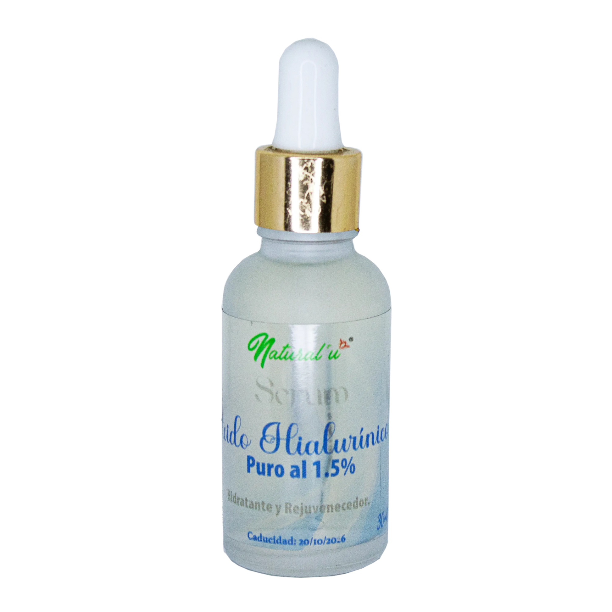 Serum de Ácido Hialuronico; 60ml Natural U.