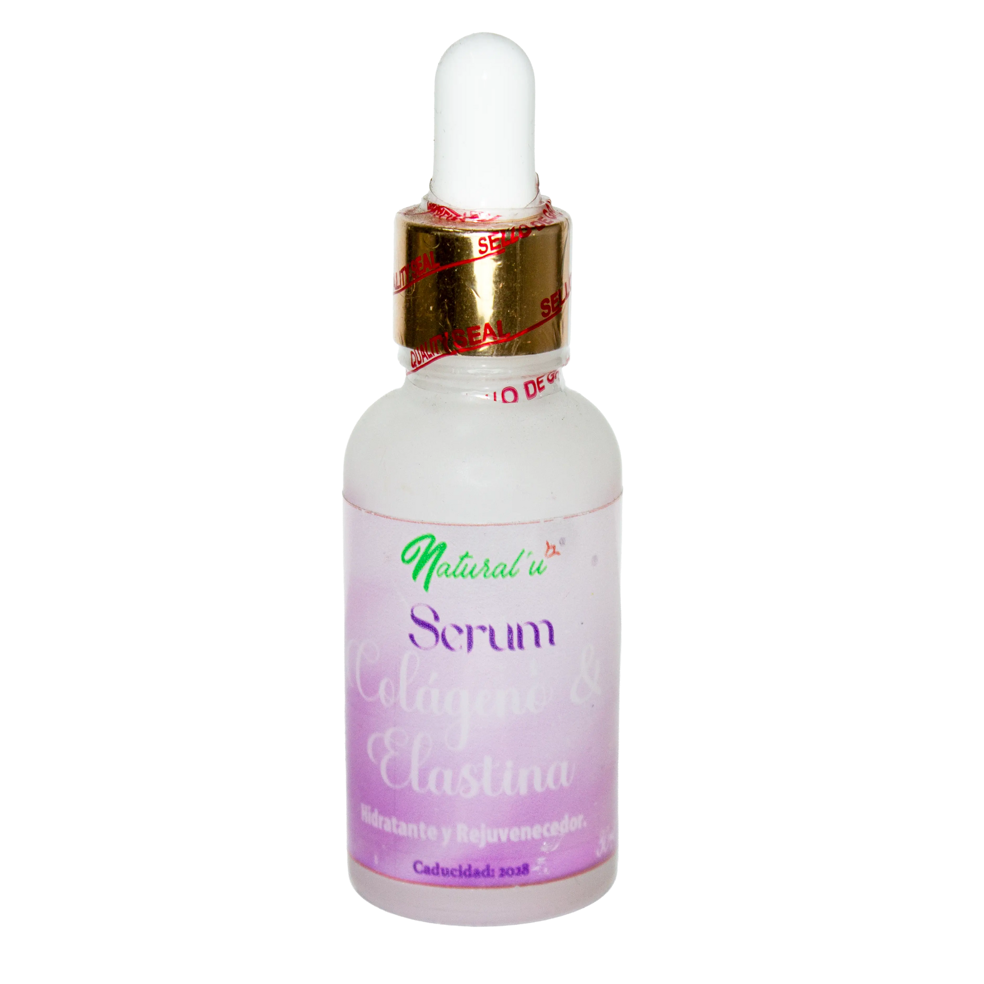 Serum Colágeno y Elastina; 30ml Natural U.