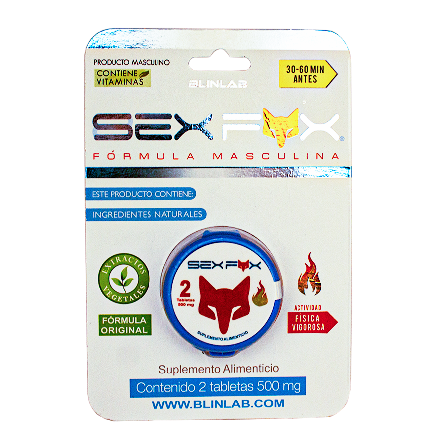 SexFox; 2 Tabletas, Blinlab.
