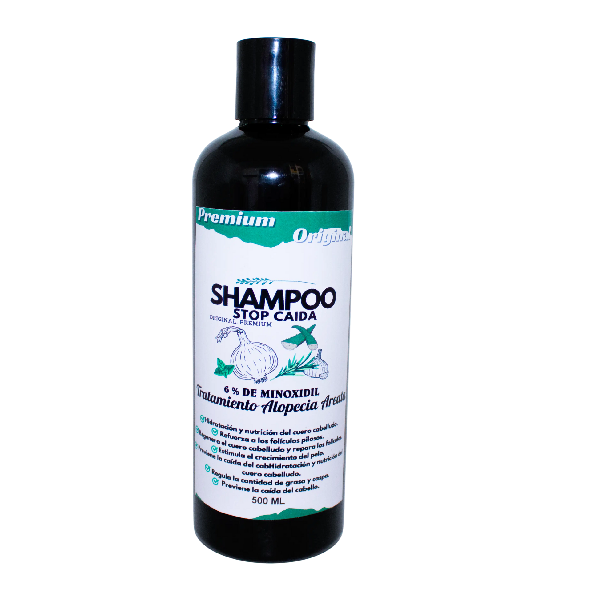 Shampoo Stop Caída; 500ml, Orgaic Santian