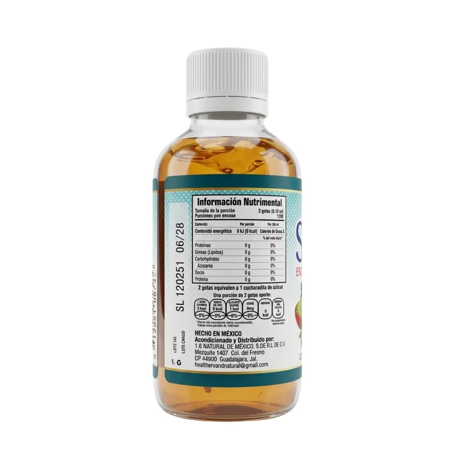 Stevia Endulzante líquido; 120mL; HNatural