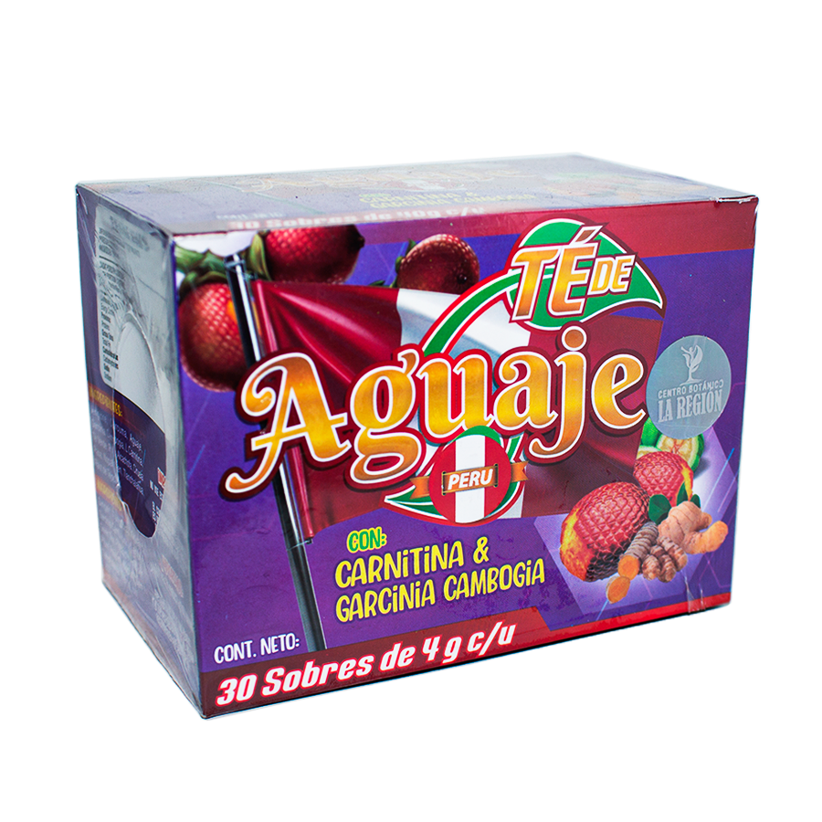 Te Aguaje de Perú, 30 sobres 4gr, La Region