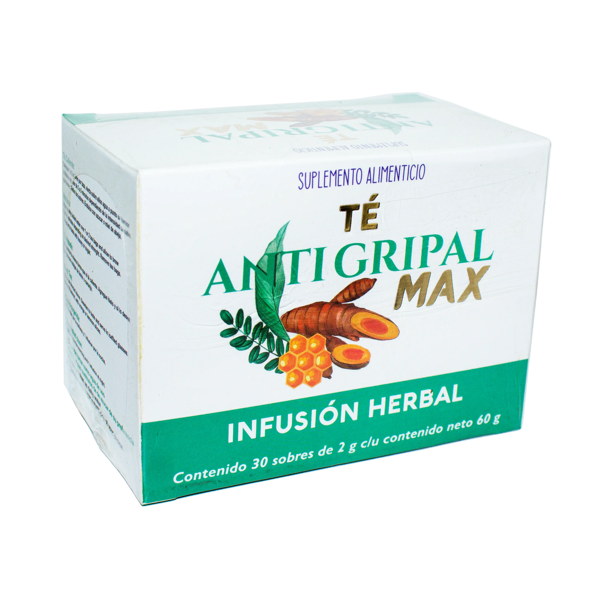 Té Anti Gripal Max; 30 sobres, NG.