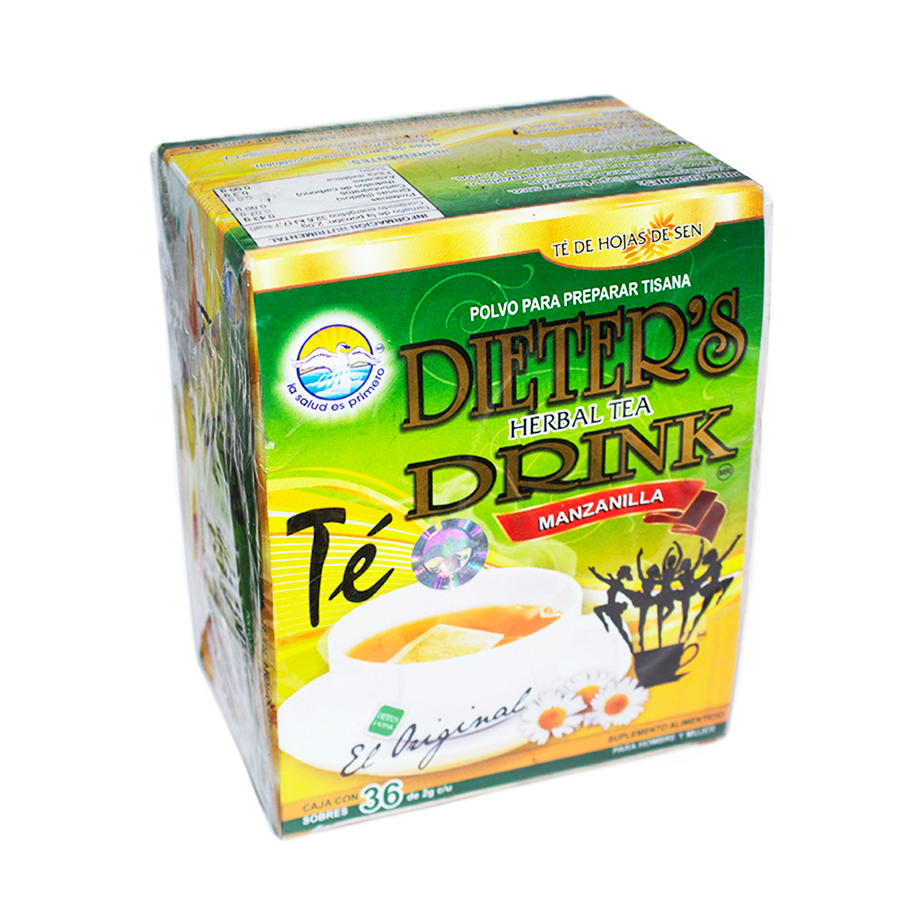 Té Dieters Drink con Manzanilla; 36 sobres