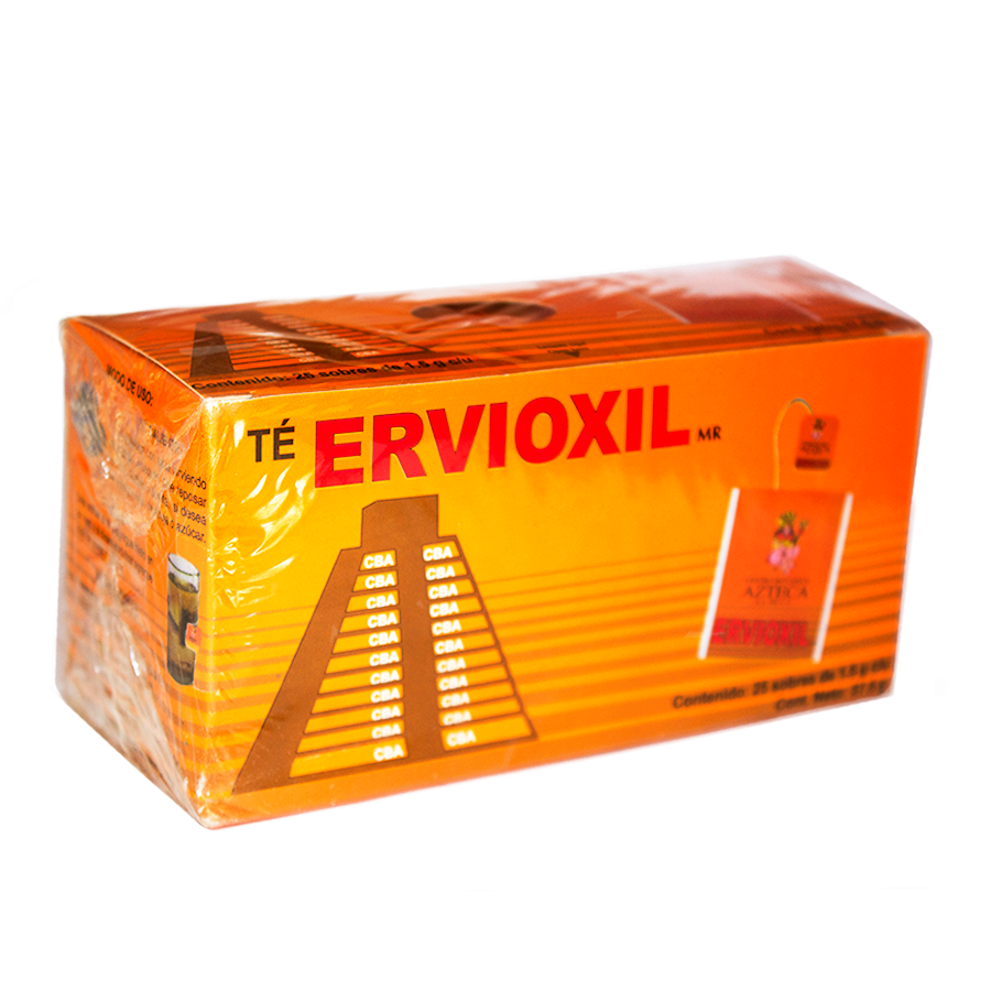 Té Ervioxil; 25 sobres 1.5g; Azteca