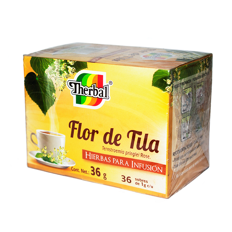 Té Flor de Tila ; 25 Sobres, Therbal.