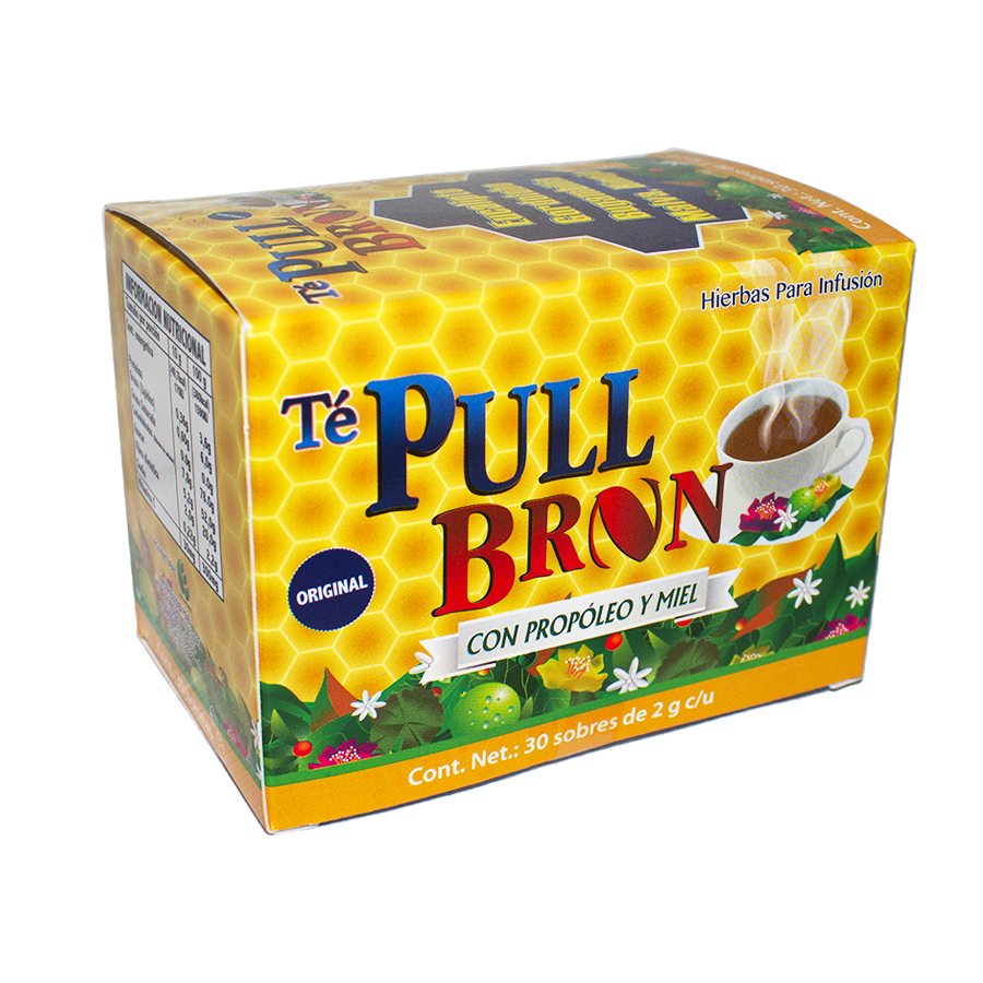 Té Pull Bron; 30 Sobres de 1.5g; La Espiga.