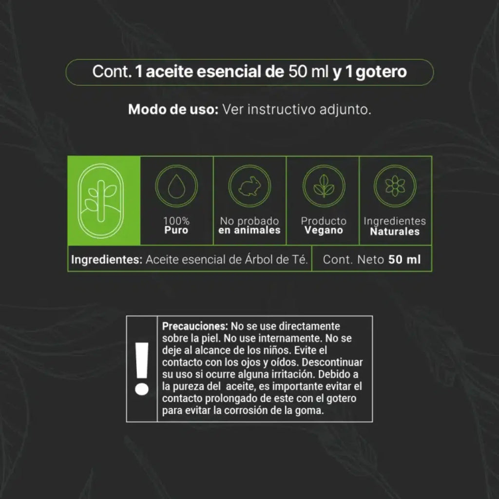 Aceite arbol de té; 50mL; BLife