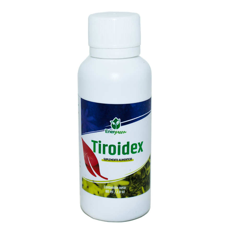 Tiroidex; 100 Tabletas, Energreen.