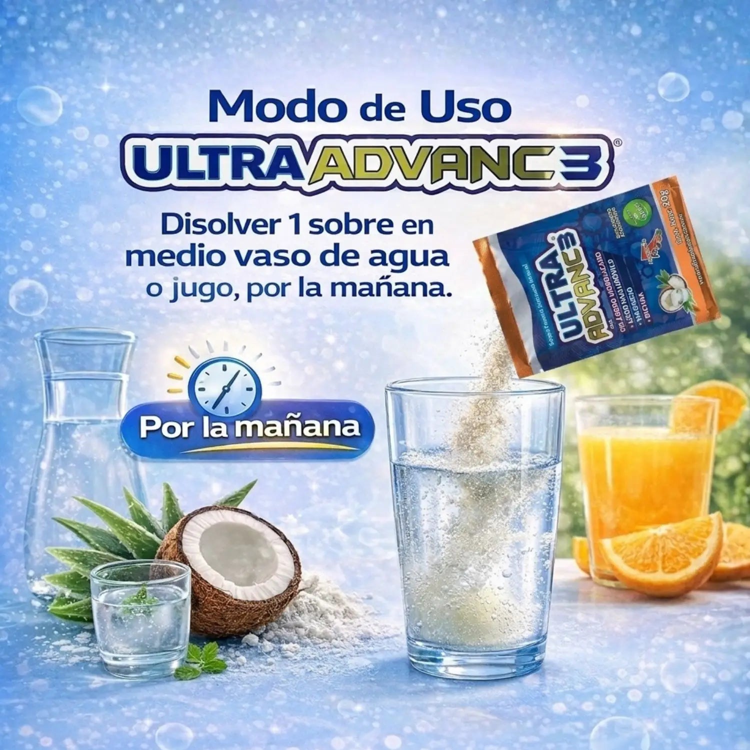 Ultra Advance Colageno; 440g, Naturistas Unión.