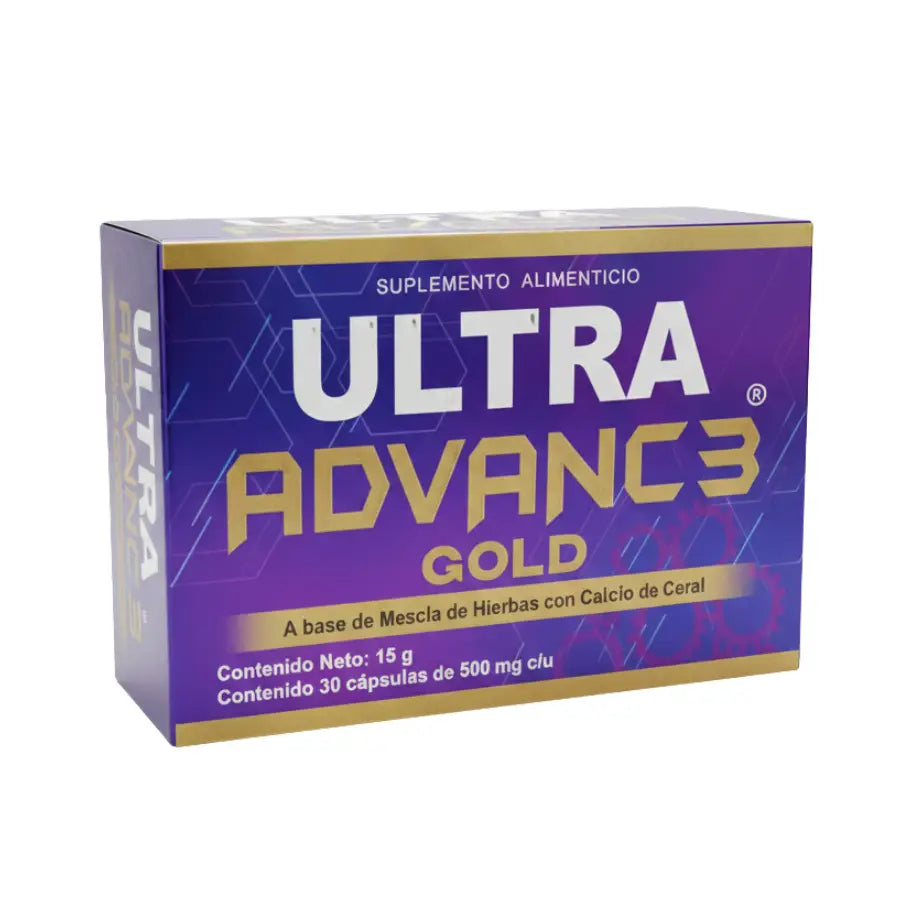 Ultra Advance Gold ; 30 Capsulas de 500 mg. Unión.