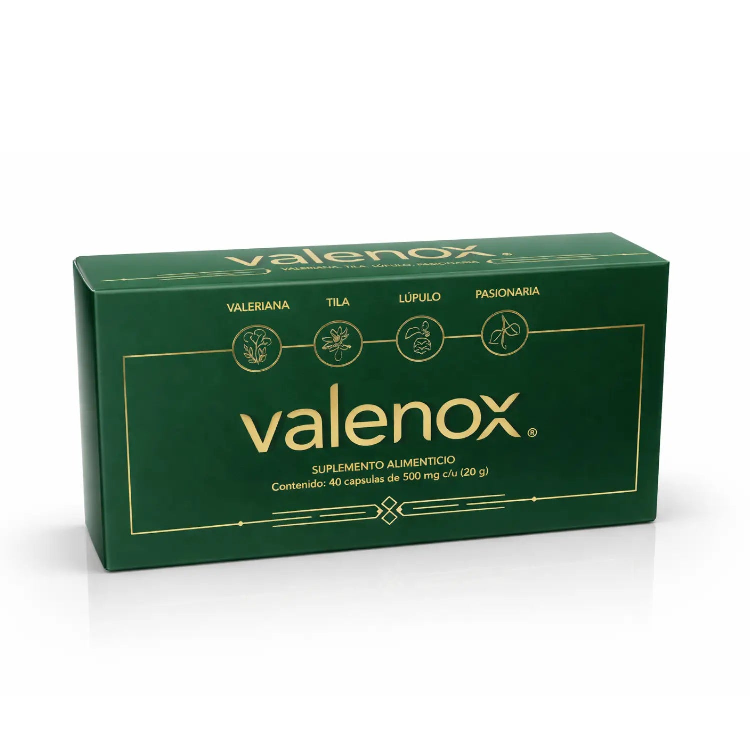 Valenox; 40 Tabletas, Anahuac.