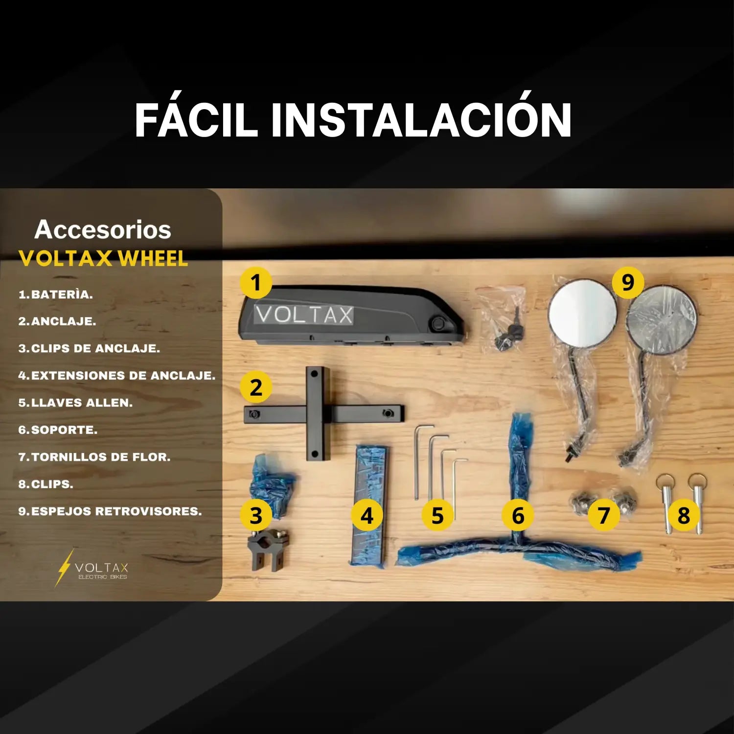 Motor P/ Silla de Ruedas; 1 Pza, Voltax.