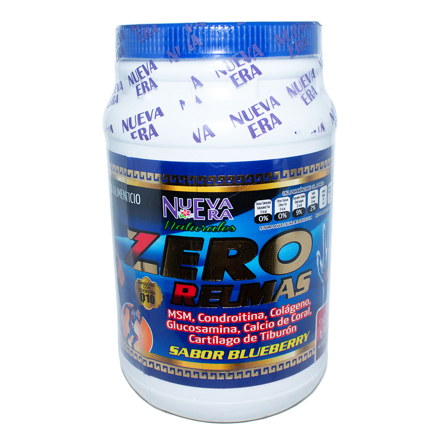 Zero Reumas; 1,100kg Blueberry, Nueva Era.