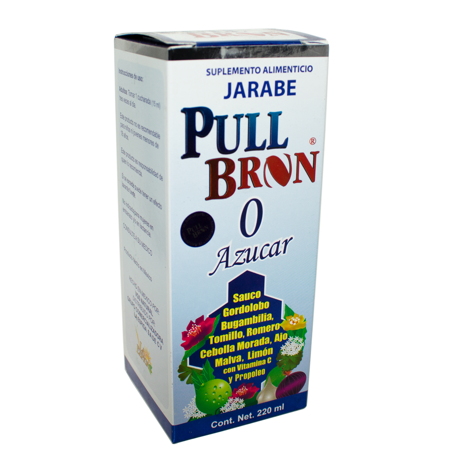 Pull Bron Cero Azucar; 220ml, La Espiga.