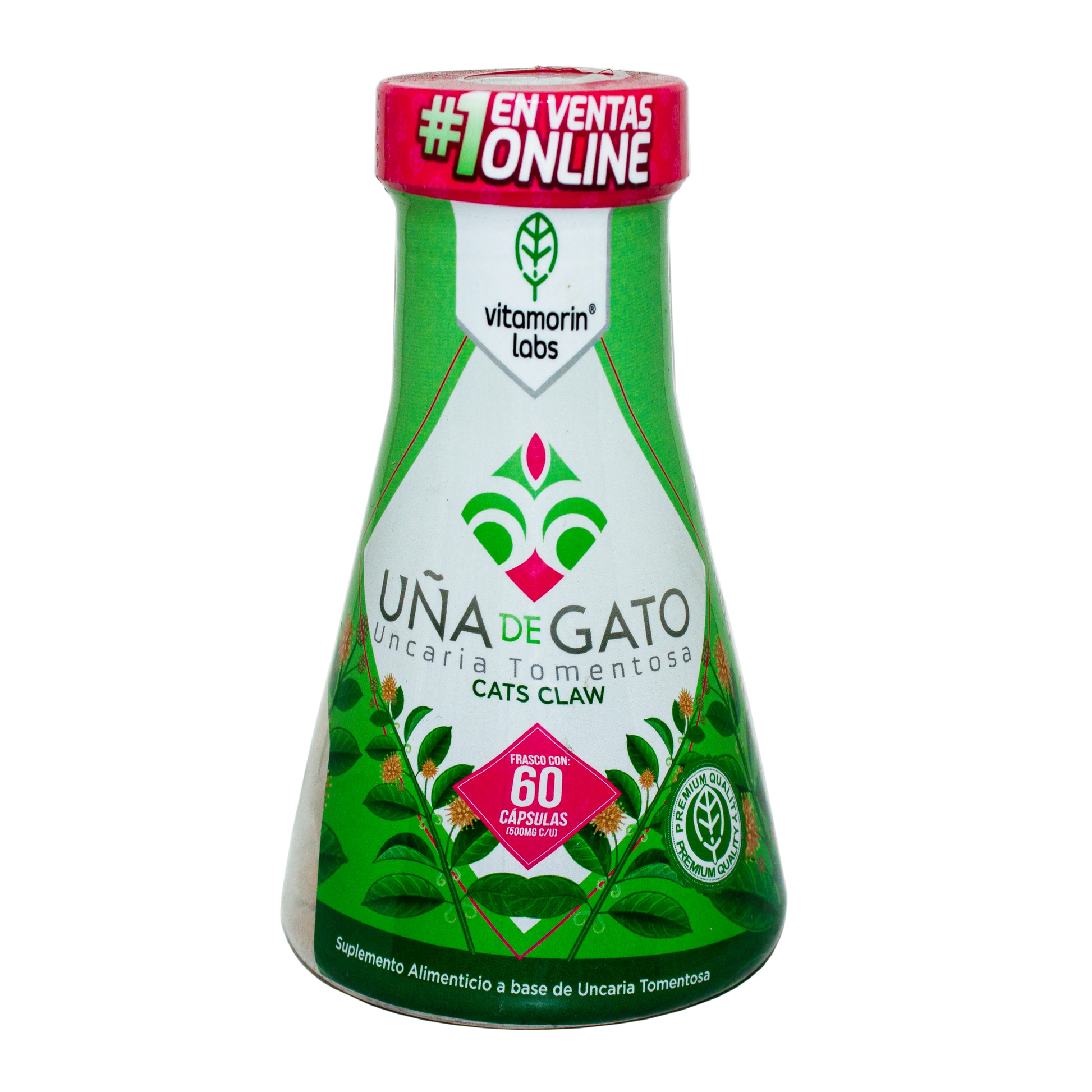Uña de Gato; 60 capsulas, Vitamorin Labs.