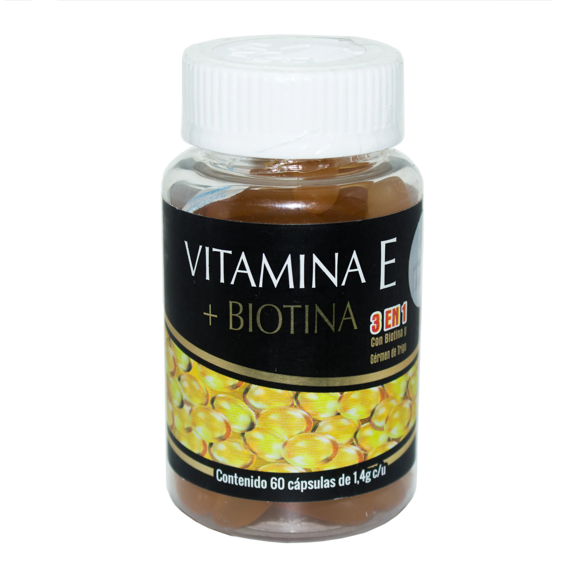 Vitamina E con Biotina; 60 Caps; La Region