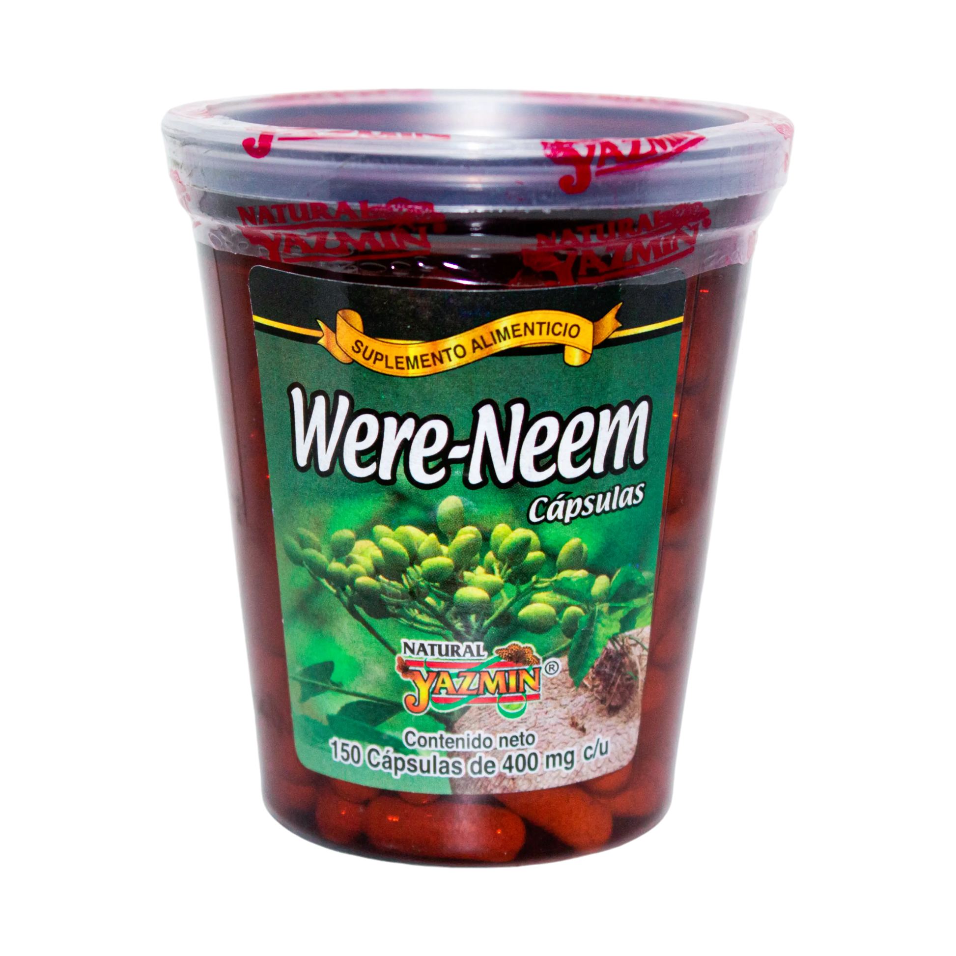 Were Neem; 150 capsulas, Yaz.