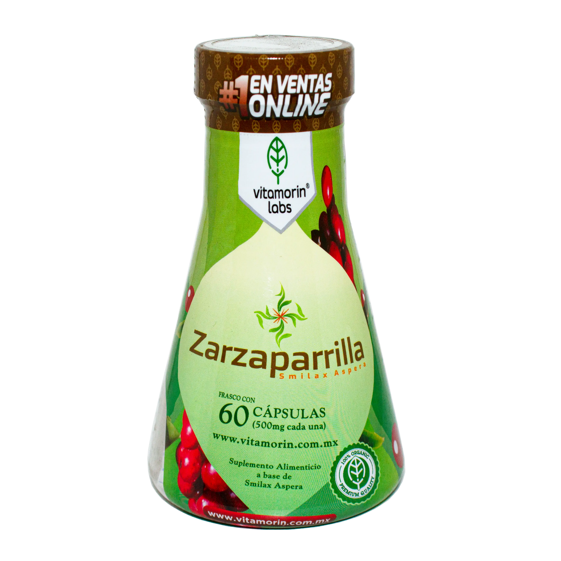 Zarzaparrilla; 60 capsulas, Vitamorin Labs.