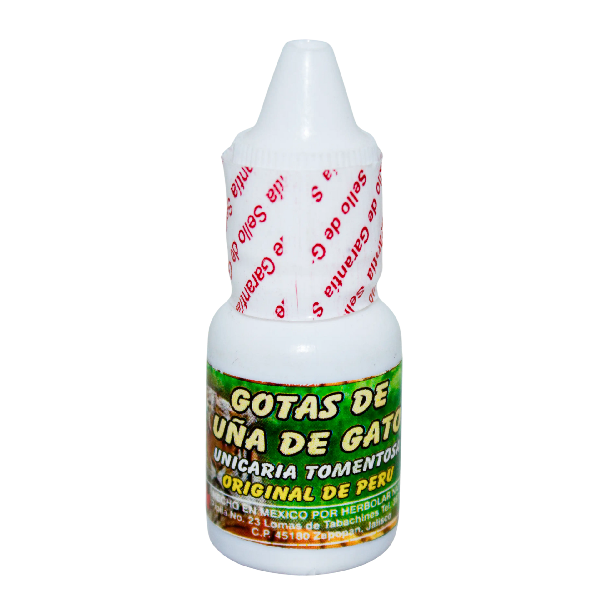 Gotas Uña de Gato; 15mL; Herbolar Natural
