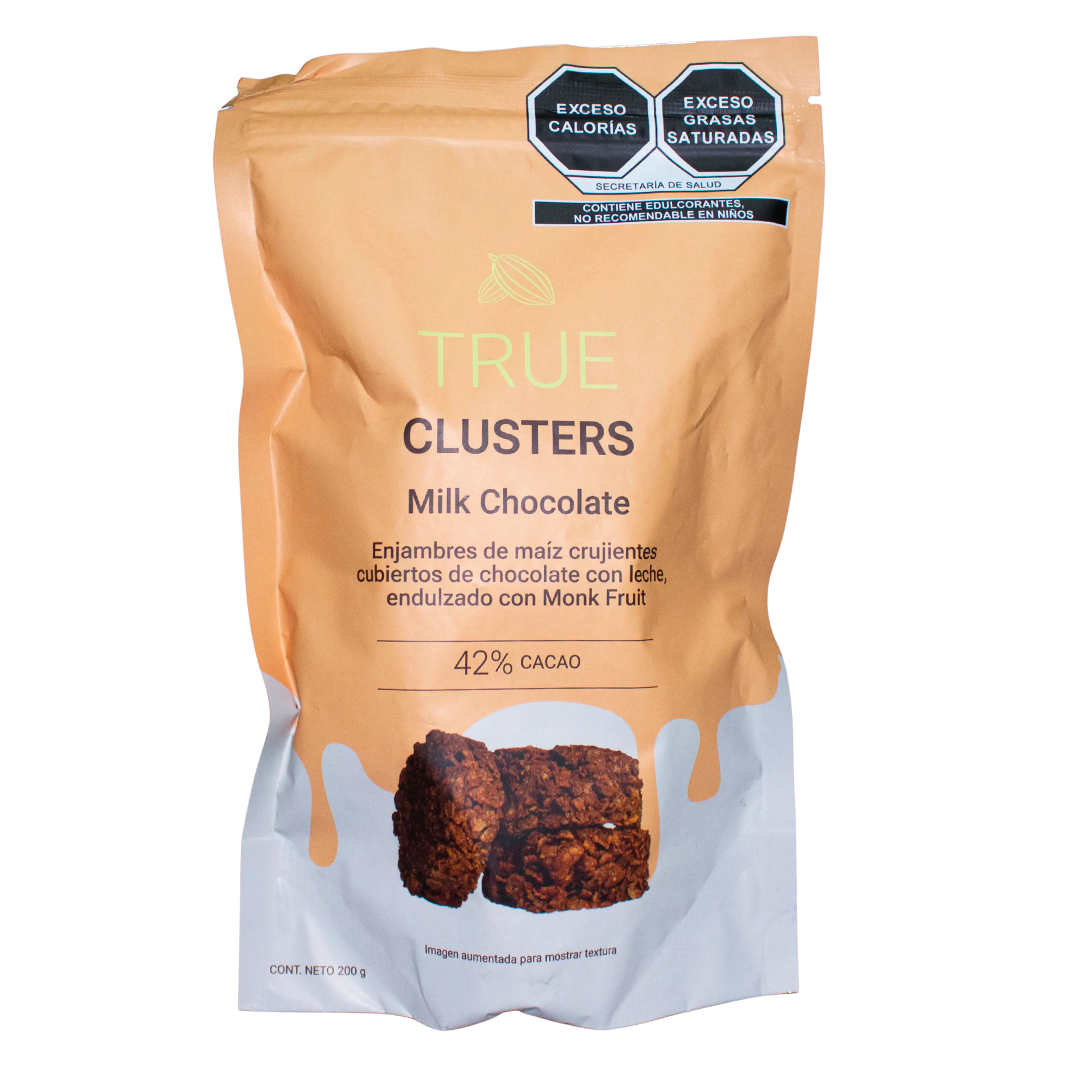 Clusters Milk Chocolate 200g True
