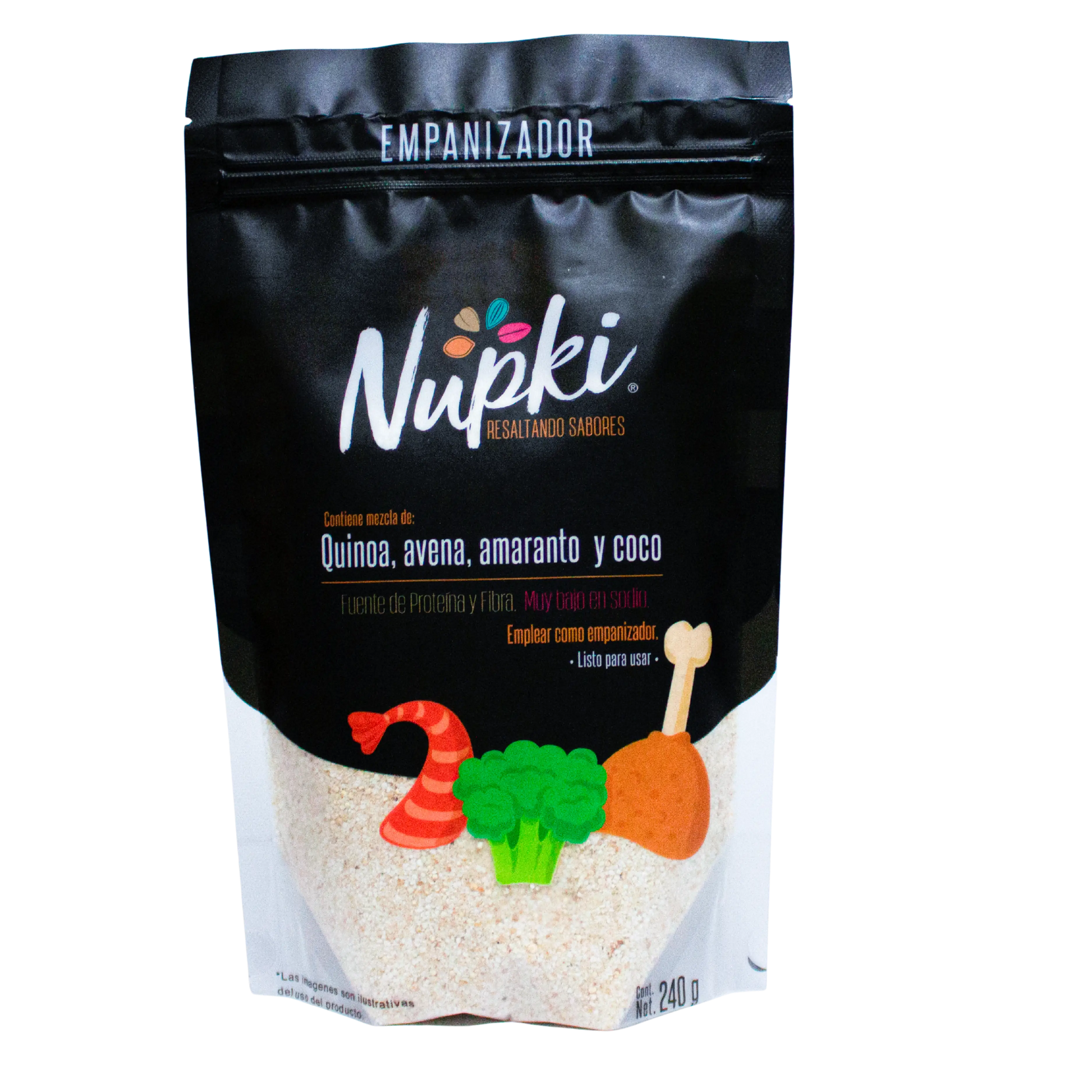 Empanizador 240g Nupki