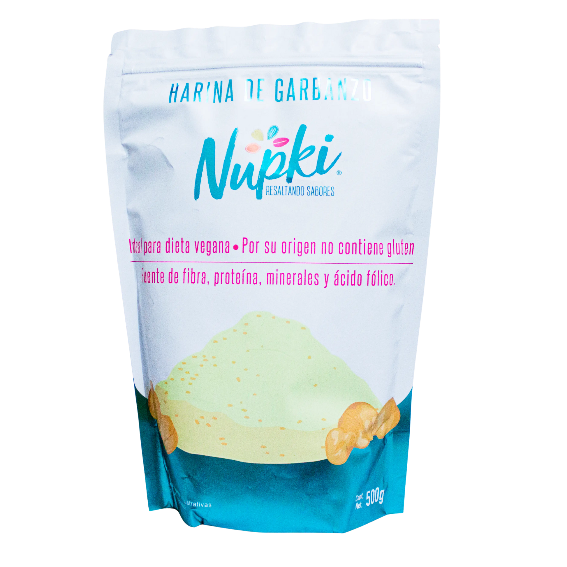 Harina de Garbanzo 500g Nupki