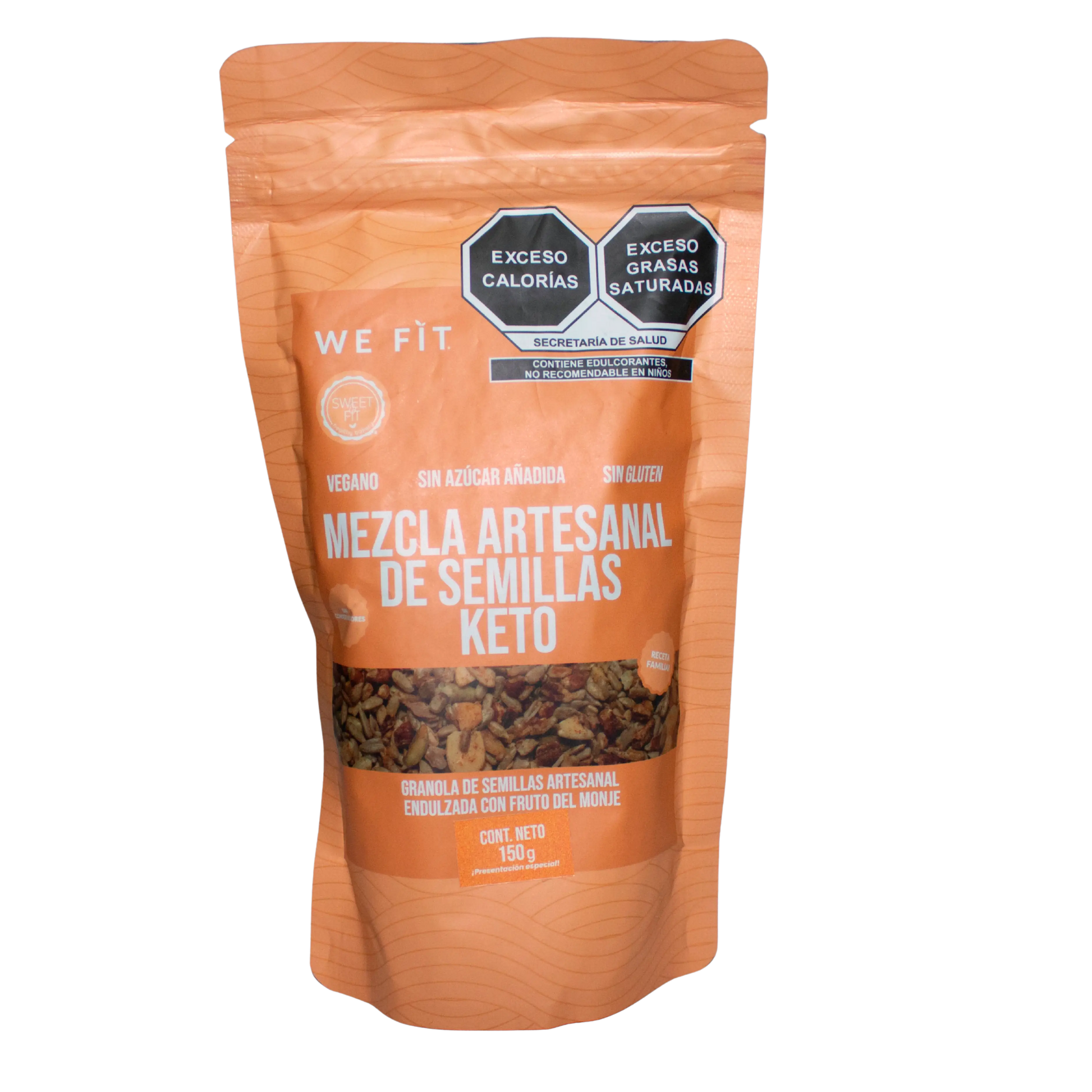 Mezcla artesanal de semillas keto 150g We Fit